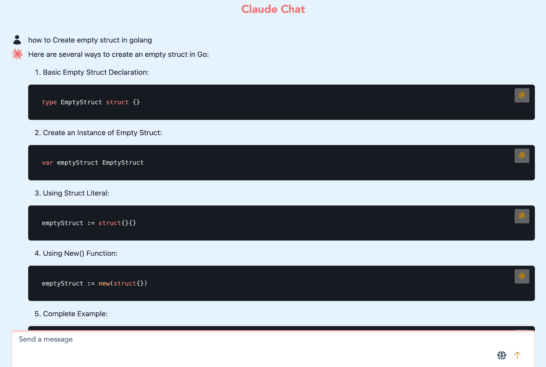 Claude Chat