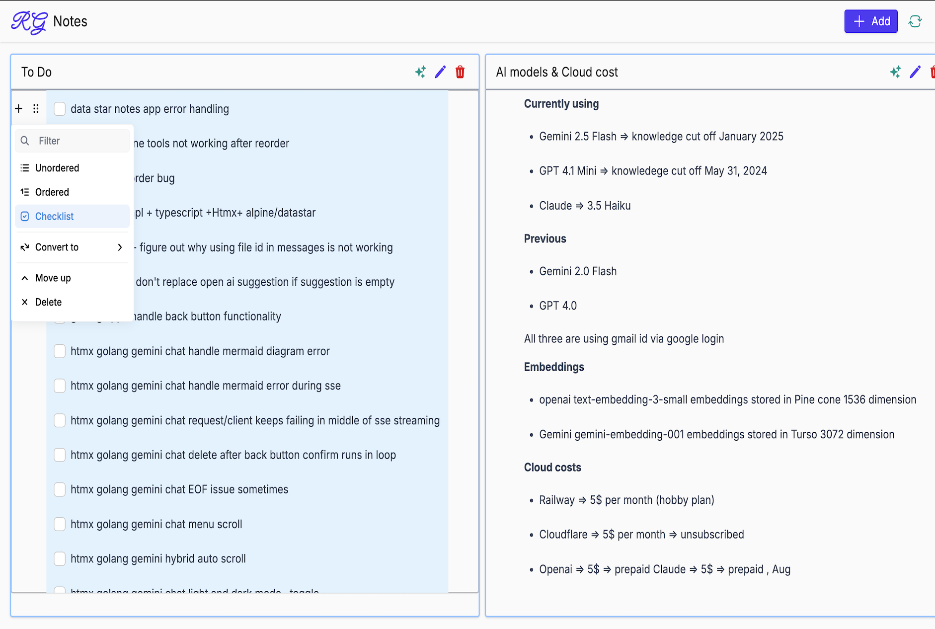 Notes Golang