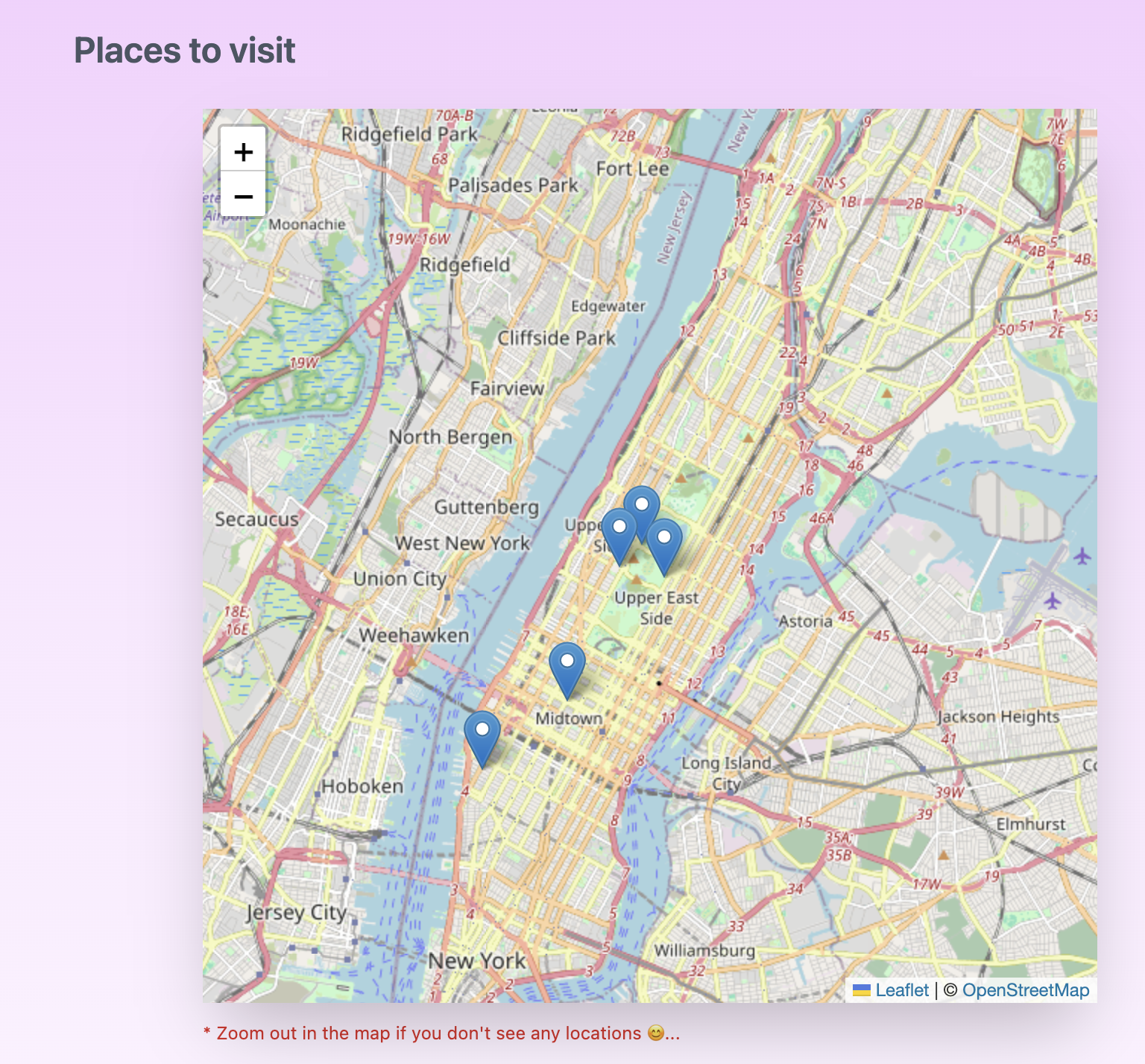 Places to Visit Open AI