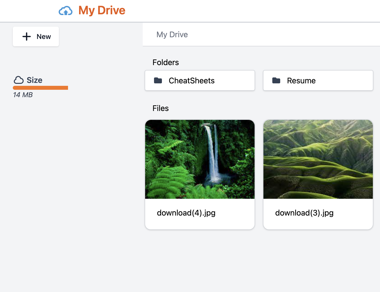 React Drive