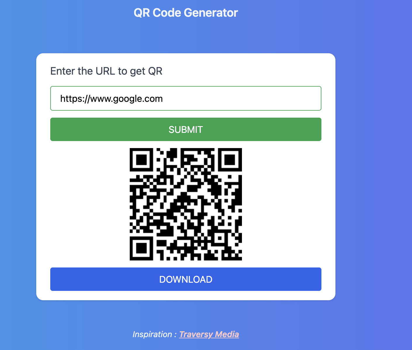 Vue QRCode Generator